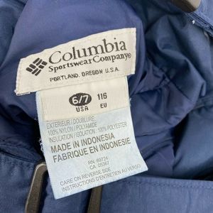 Columbia Other - Columbia Snowsuit 6/7 Kids Blue Snow Bib Overalls Columbia Other - Columbia Snowsuit 6/7 Kids Blue Snow Bib Overalls